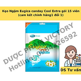 Mua Kẹo Ngậm Eugica canday Cool Extra gói 15 viên