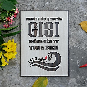Tranh Slogan treo tường bằng Gỗ nội dung truyền cảm hứng, Mẫu:VIAN46