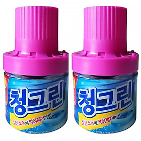Combo 2 Chai Thả Bồn Cầu Khử Mùi Hàn Quốc (Tặng Gói Trà Sữa Matcha Macca)