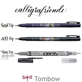 BÚT TOMBOW FUDENOSUKE CHUYÊN VIẾT HÁN TỰ, CALLIGRAPHY, BRUSH LETTERING