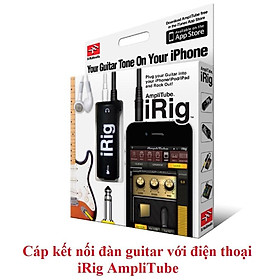 Irig thu âm Dùng thu âm đàn guitar livestream và các công dụng lọc âm karaoke