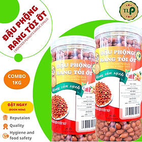 ĐẬU PHỘNG RANG TỎI ỚT TLP COMBO 1KG