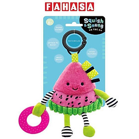 Móc Treo Nhồi Bông Miếng Dưa Hấu - Squish And Snugg On The Go Watermelon