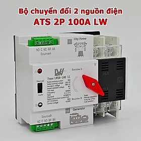 Mua Cầu Dao Chuyển Nguồn Tự Động Loại Xịn – 100A Công Suất Lớn  Không Mất Điện Khi Chuyển Nguồn Siêu Bền
