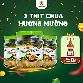 Combo 3 Hộp Thịt Chua Hương Mường Trường Foods 180g/Hộp