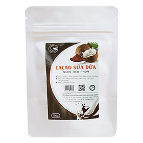 Bột cacao sữa dừa GreenD Food 100G