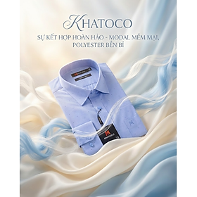 Áo sơ mi nam Khatoco tay dài(M-2XL)