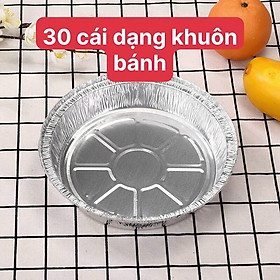 Mua Khay Bạc Nướng  Khuôn Bạc Tròn Dùng Cho Nồi Chiên Không Dầu