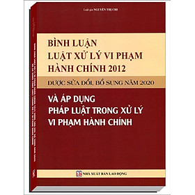 Bình luận Luật Xử lý vi phạm hành chính năm 2012 được sửa đổi, bổ sung năm 2020 và áp dụng pháp luật trong xử lý vi phạm hành chính