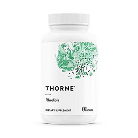 Thorne Research - Rhodiola - Botanical Supplement for Stress Relief - Enhances Mood, Sleep, and Mental Focus - 60 Capsules