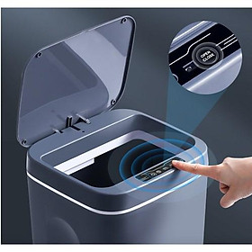 THÙNG RÁC THÔNG MINH SMART BIN CẢM ỨNG 0.3S DUNG TÍCH 16L - 12L