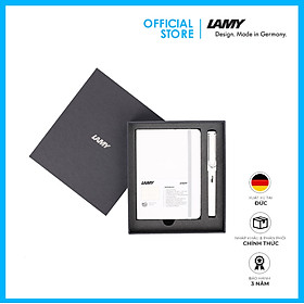 Gift Set Lamy Notebook A6 Softcover White + Lamy Safari White - GSA6-Sa0026
