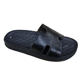 Dép Nam Quai Ngang Da Bò Thật TiTi ĐÔ Cao Cấp DNA2209