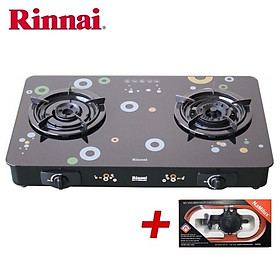 Mua Bếp gas 7 tấc Rinnai RV-715Slim(GL-Bubble) - Chén đồng có đầu hâm tiết kiệm gas - Hàng chính hãng