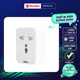 Ổ cắm wifi đơn chính hãng Rạng Đông Model: OC.01.WF 16A