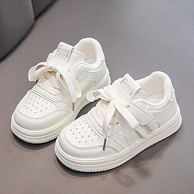 Giày thể thao màu trắng cho bé phong cách dễ thương – GTE9153 - 34