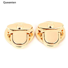 Mua Queenten 2x Metal Lock Bag Case Buckle Clasp For Handbags Shoulder Bags Purse Accessories QT