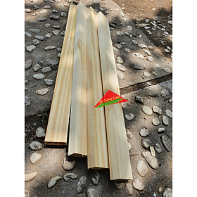 Mua Thanh gỗ thông vuông mới đẹp dài 60cm  rộng 3cm  dày 1.5cm đã bào láng đẹp 4 mặt rất thích hợp làm nẹp  làm khung sườn