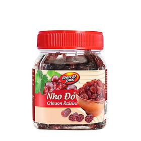 Nho Đỏ Sấy Khô Nhập Khẩu ăn vặt 250g, 454g Dan D Pak