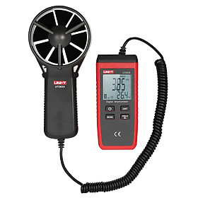 Máy Đo Tốc Độ Gió Và Nhiệt Độ Không Khí Cầm Tay Màn Hình Kỹ Thuật Số Mini LCD UNI-T UT363S