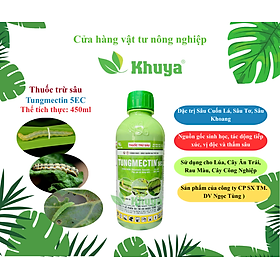 Mua Thuốc trừ sâu Tungmectin 5.0EC 450ml Sâu Xanh và Sâu Tơ