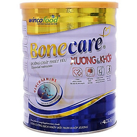 Hình ảnh Sữa bột Wincofood Bonecare dưỡng chất cho xương và khớp 400g dành cho người lớn phòng ngừa đau xương khớp, viêm khớp, đặc biệt là người bệnh xương và khớp.