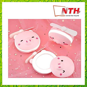 Mua Quạt cầm tay hình thú 3in1 (QUẠT+LED+GƯƠNG)