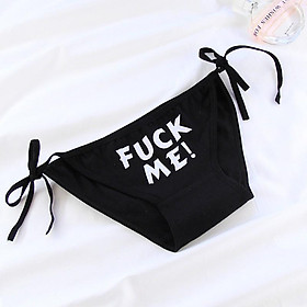Quần lót nữ 50K Quần lót dây cột siêu sexy " Fu*k me "