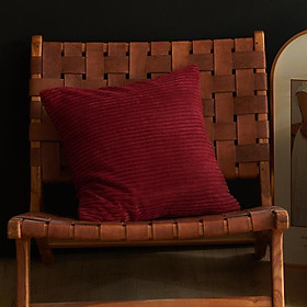 Mua VỎ GỐI TỰA LƯNG TRANG TRÍ SOFA VẢI NHUNG GÂN SỌC CAO CẤP SBK192