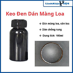 Mua Keo đen chuyên dụng dán màng  gân loa  côn  nhện loa lọ 100ml