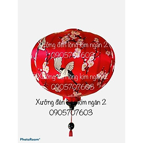 Mua đèn lồng hội an phi 3d treo tết  trang trí nhà cửa (30 40 45cm 60cm