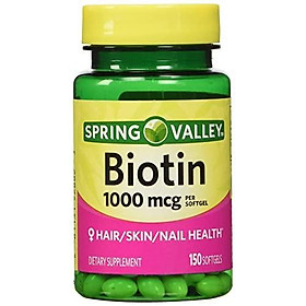 Spring Valley - Biotin 1000 mcg, 150 Tablets
