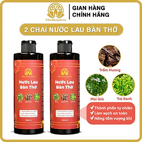Mua Nước lau bàn thờ làm sạch bụi bẩn Trầm Hương Hà Xá