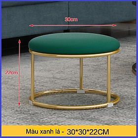 Mua Ghế Đôn Phòng Khách Thiết Kế Kiểu Dáng Hiện Đại - Đôn Ghế Chân Thép Sơn Tĩnh Điện Cao Cấp