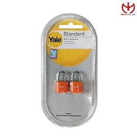 Bộ 2 Ổ Khóa Yale Y110J/15 Thân Rộng 15mm Dùng Chung Chìa - MSOFT