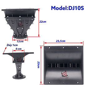 Mua họng loa array  phểu loa 01 cái họng loa nhựa 23X23  phểu loa trep  hong loa array  hong loa trep 750  loa treb array