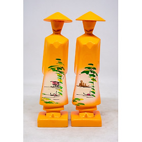 Mua Cặp tượng Miss Việt Nam bằng đá màu cao 15cm với nhiều lựa chọn màu sắc