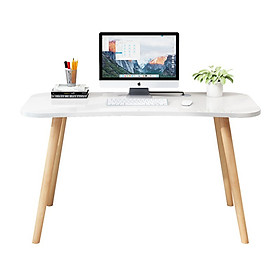 Bàn làm việc uốn 4 chân bắc âu