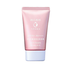 Tinh Chất Chống Nắng Dưỡng Trắng Da Senka White Beauty Serum in CC