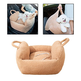 Dog Carrier Bag Pet Carrier Straps Dog Bed Center Console for Small Dog