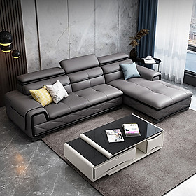 Mua Sofa Phòng Khách Thiết Kế Hiện Đại Da Nhập Khẩu Sang Trọng DP-SCC26