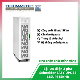 Mua Bộ lưu điện 3 pha Schneider EASY UPS 3S E3SUPS15KHB (Hàng chính hãng  Bảo hành 12 tháng)