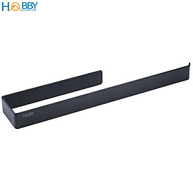Mua Thanh treo khăn tắm  quần áo màu đen dán tường gạch men HOBBY TTKD - dài 36cm và kèm keo dán siêu dính
