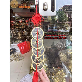 Mua Xâu 5 Đồng Tiền Xu Ngũ Đế Loại To - Vật Phẩm Phong Thủy May Mắn