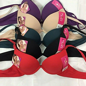 Áo lót trơn quả xéo mút kép 1 hàng móc siêu nhẹ
