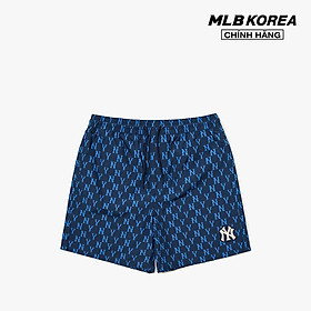 MLB - Quần shorts lưng thun Monogram 3ASMM0123-50NYS