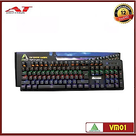 Mua Phím Cơ Chuyên Game VM01 Full LED chống nước - JL - Hàng Chính hãng
