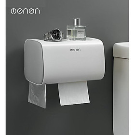Mua Hộp đựng giấy cao cấp OENON  Hộp giấy đa năng có thêm ngăn để đồ tiện lợi lắp đặt dán tường