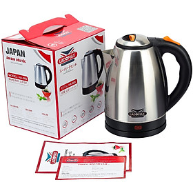 Mua Ấm Đun Siêu Tốc 2 lít Ladomax Ha-885 Inox Đế Xoay 360 Độ (2.0 L) - Hàng Chính Hãng