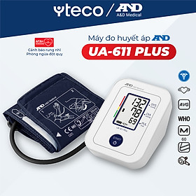 Máy đo huyết áp bắp tay tự động AND UA-611 Plus